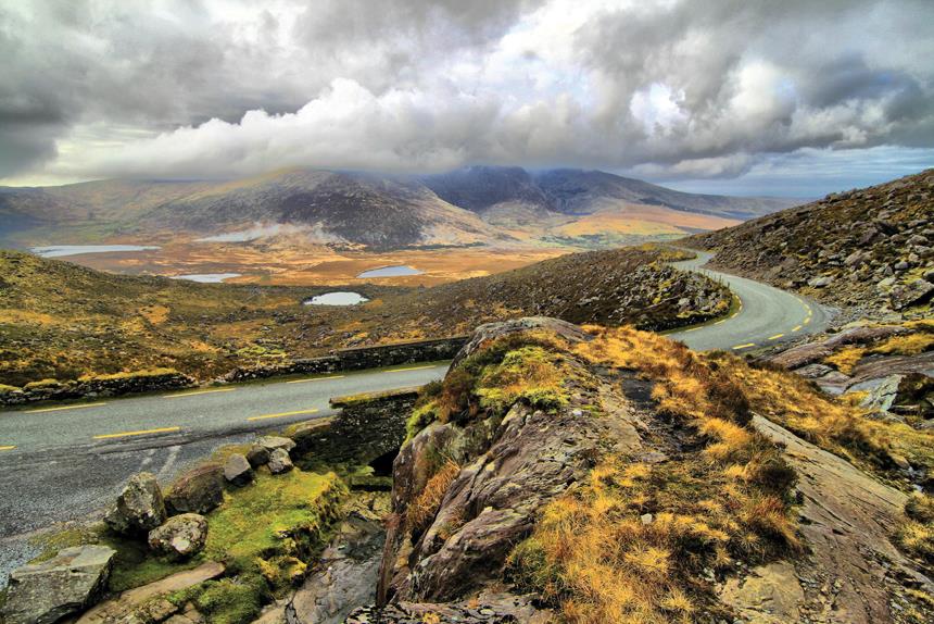 The views along the Ring of Kerry.