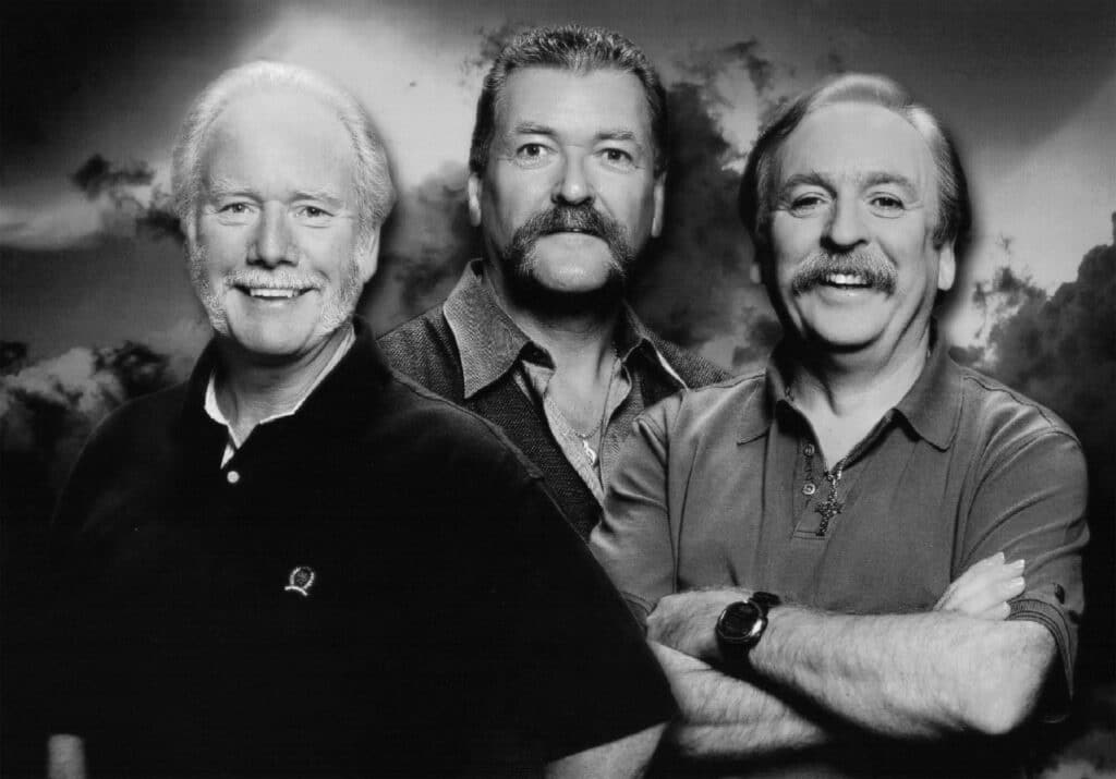 The three members of The Wolfe Tones.
