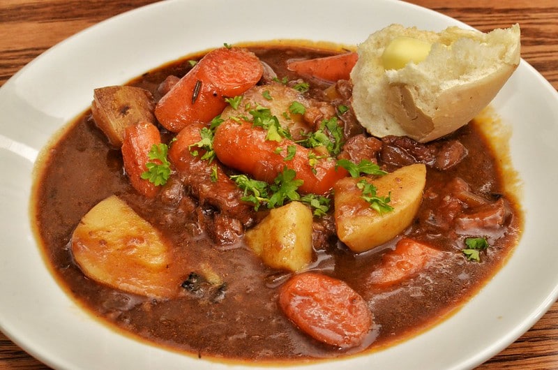 Irish stew, one of the best Irish foods and dishes. 