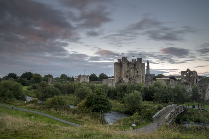 Trim Castle, one of the best castles in Ireland. 
