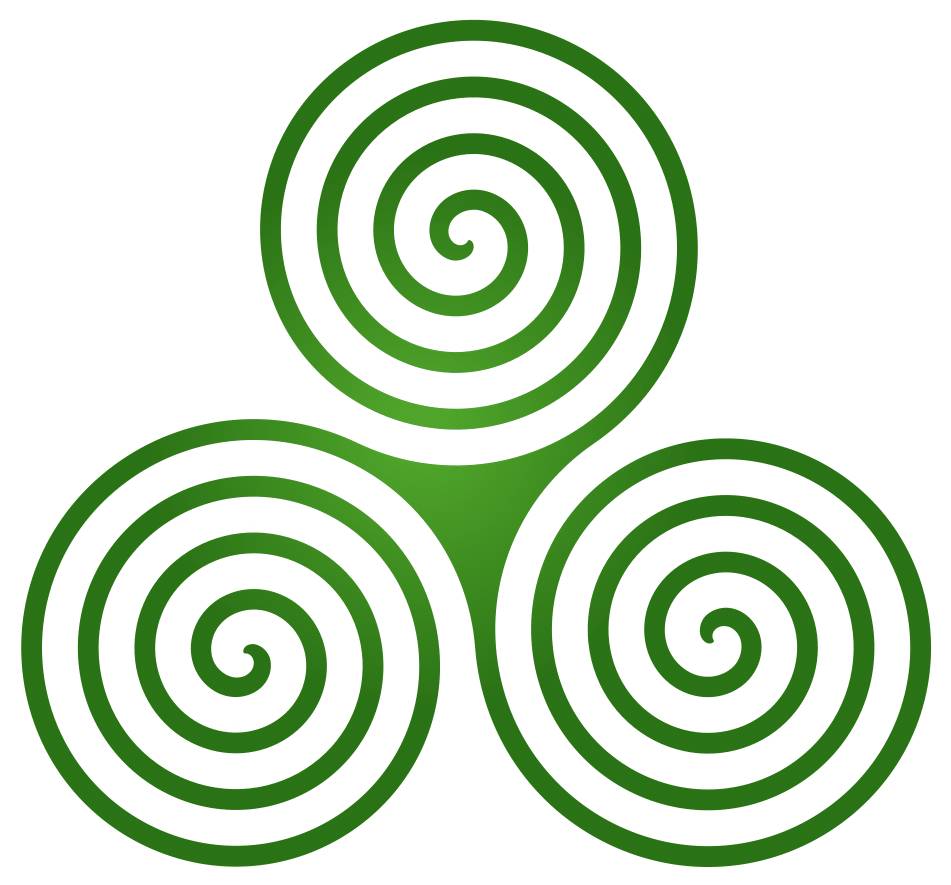 The Triskelion is the Irish Celtic symbol for family. 