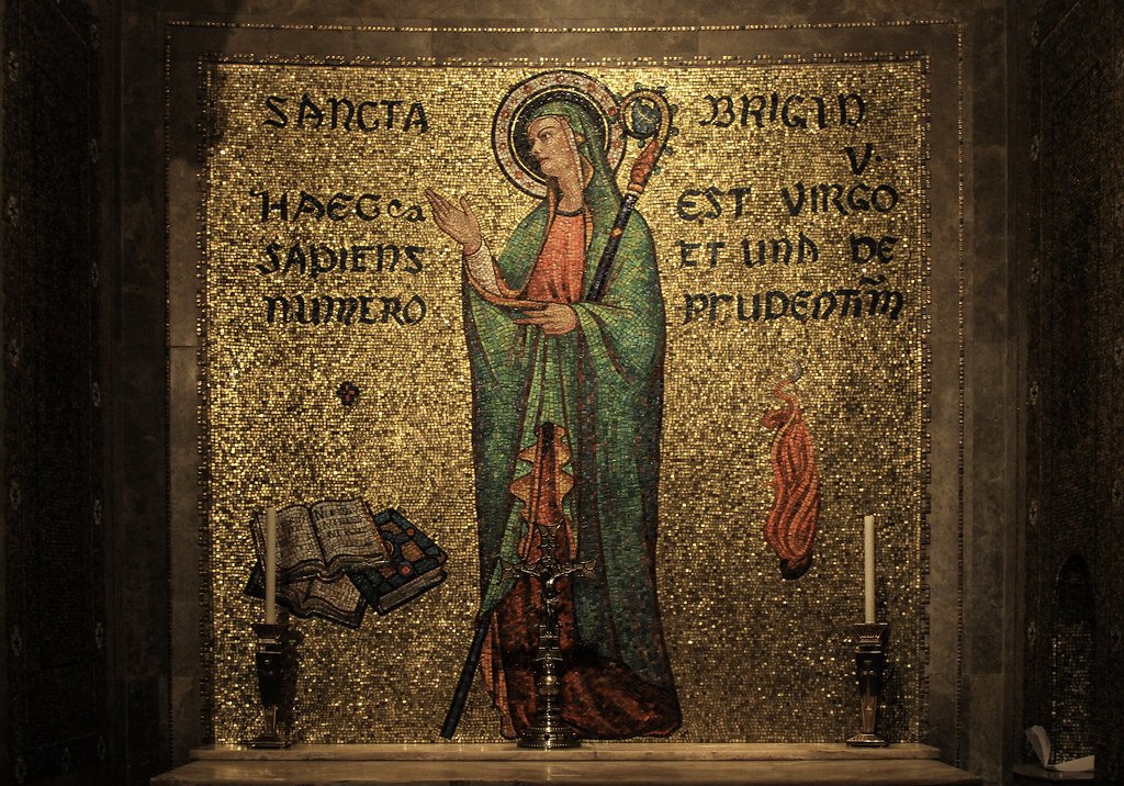 Who was St Brigid of St Brigid’s Cross?