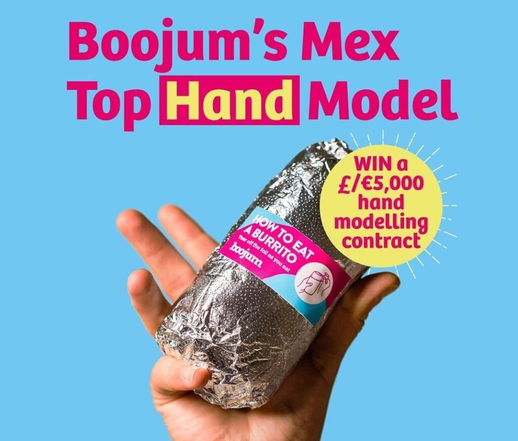 People have noted that the Boojum hand model job is a fantastic opportunity for students.