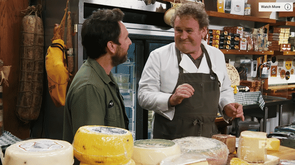 Charlie (Charlie Day) appears to be bonding with Meaney in the trailer.