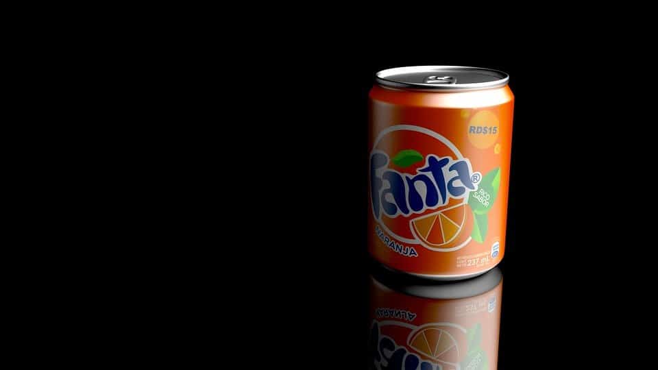 Fanta is one of the best soft drinks that Irish people love. 