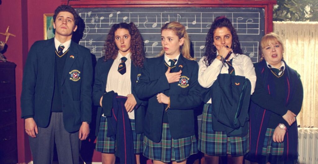 Derry Girls is the most popular Irish series since Father Ted.