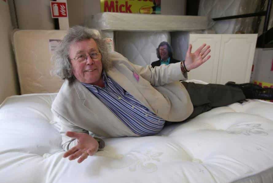 Rest is important for Mattress Mick.