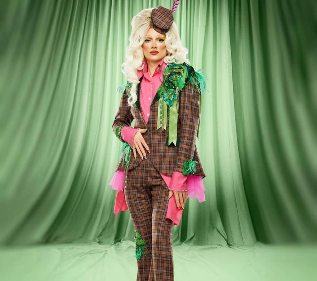 County Down drag queen taking part in RuPaul’s Drag Race UK 2022.