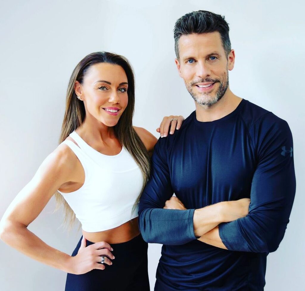 Michelle Heaton is one of the celebrities with Irish partners.