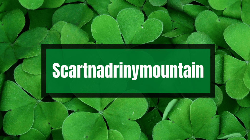Scartnadrinymountain is in County Waterford.