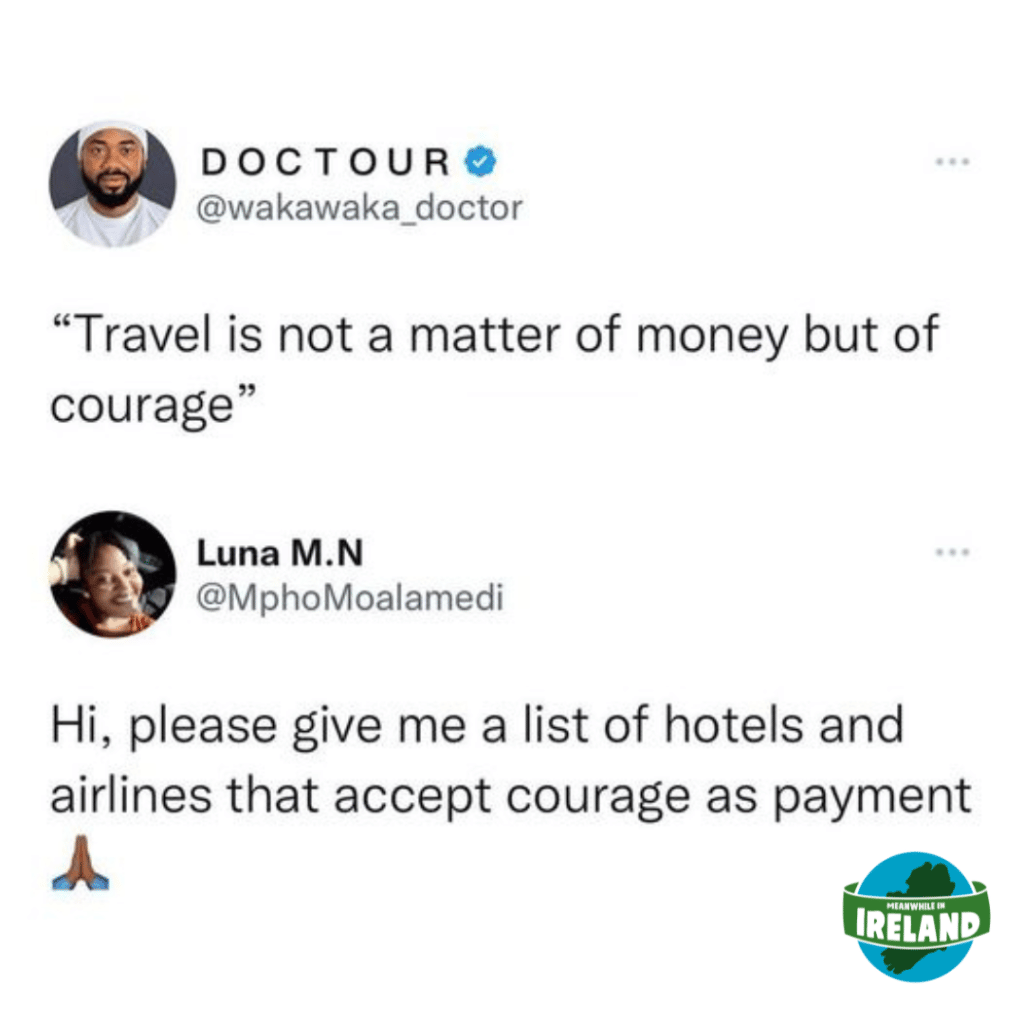 Courage doesn't pay my bills.