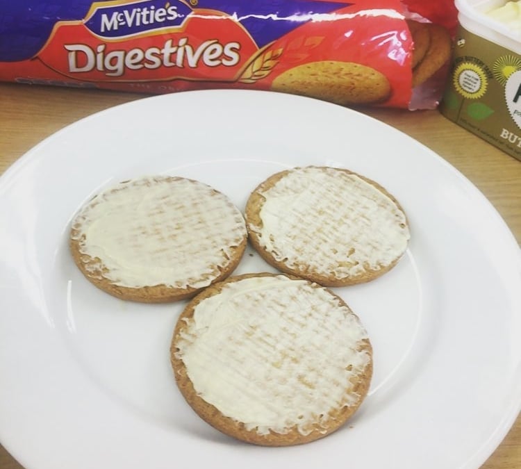 Buttered digestives are one of the popular Irish foods the rest of the world might find strange.