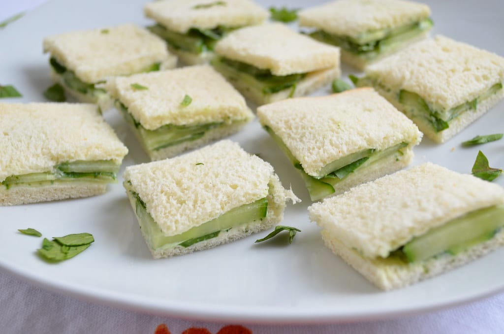 Cucumber sandwiches divide opinions.