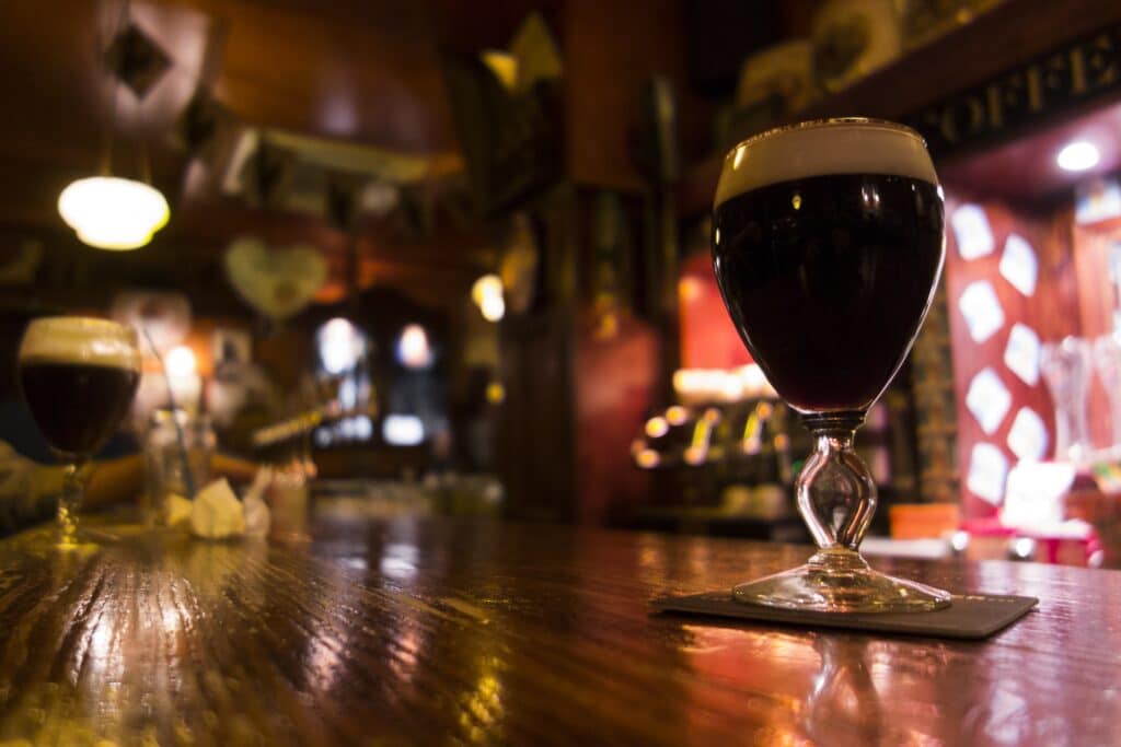 Irish coffee has been a classic since 1943.