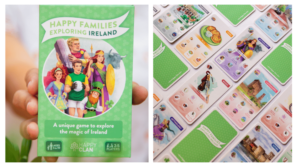 Irish Twist on Happy Families card game launched.