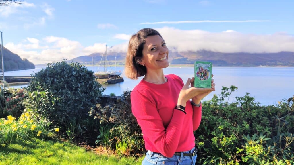 Moya Sands is the County Down creator of the Happy Families - Exploring Ireland game.