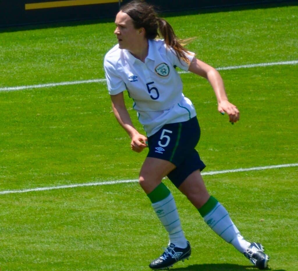 Ciara Grant is one of the greatest-ever Irish women's soccer players.
