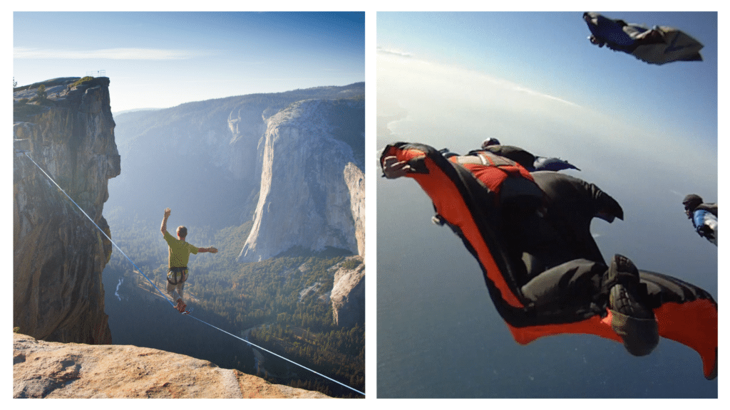 Adrenaline rush: the 10 scariest sports on the planet.