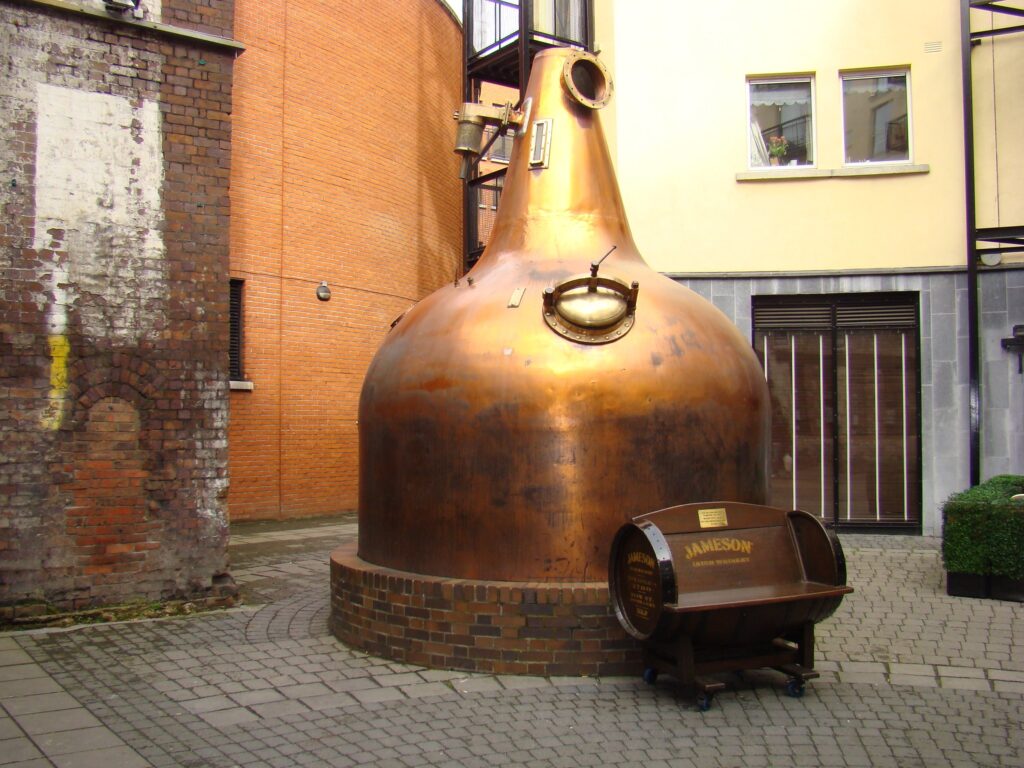 It is distilled using the pot still method, where heat is directly applied to the pot, and it undergoes triple distillation.