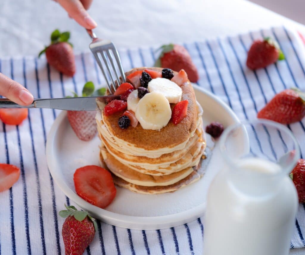 Fluffy American Pancakes for Pancake Tuesday 2024