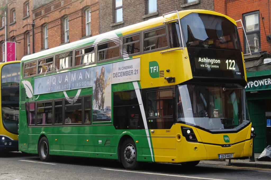 A bus in Ireland.