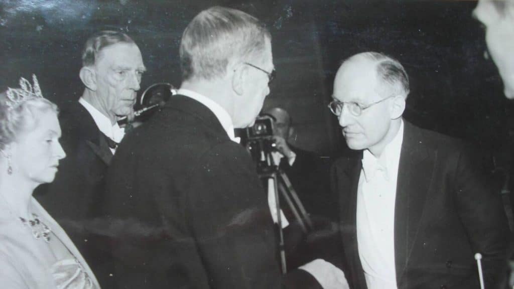 The first person to split the atom.