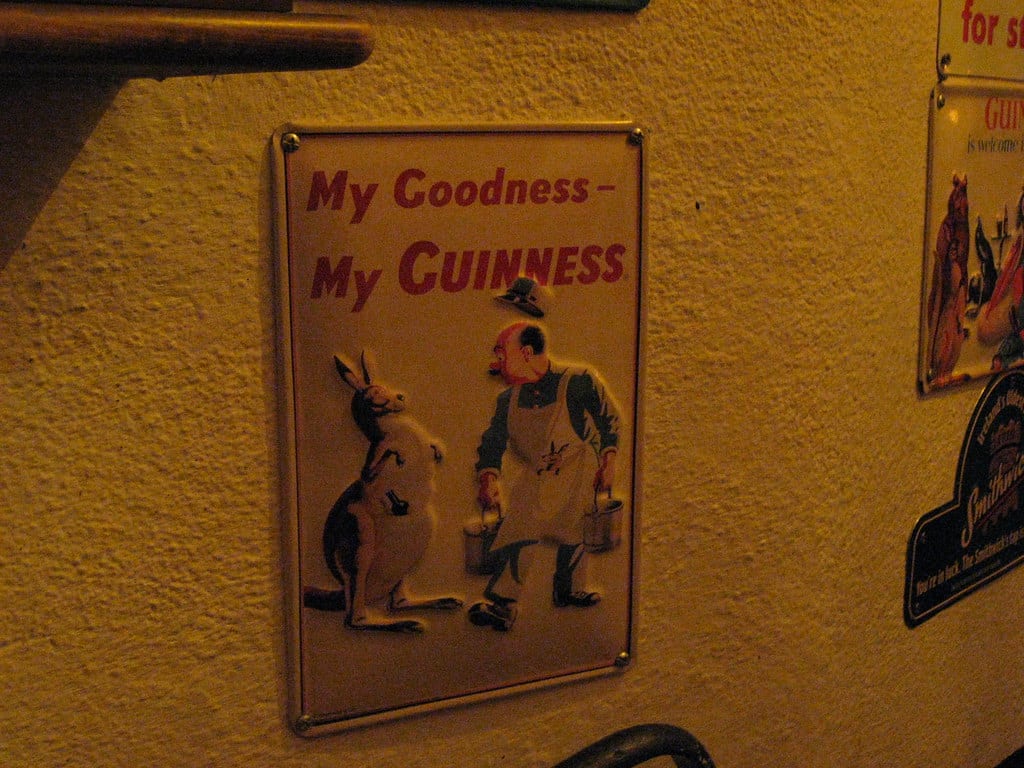 The lack of Irish memorabilia is a red flag.