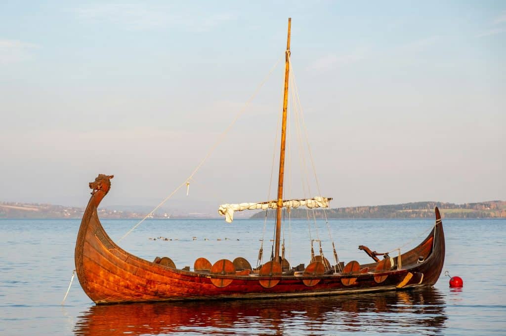 Viking boat.